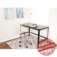 Lumisource OFC-TW-SWISS CL Swiss Acrylic Office Chair